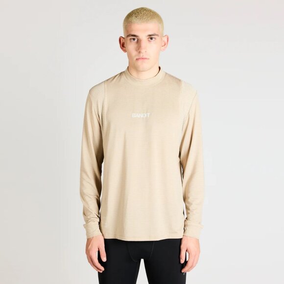 🔥 RARE & NEW Bandit Running Men's Auragrid Lightweight Cold Weather Mockneck - Picture 10 of 14